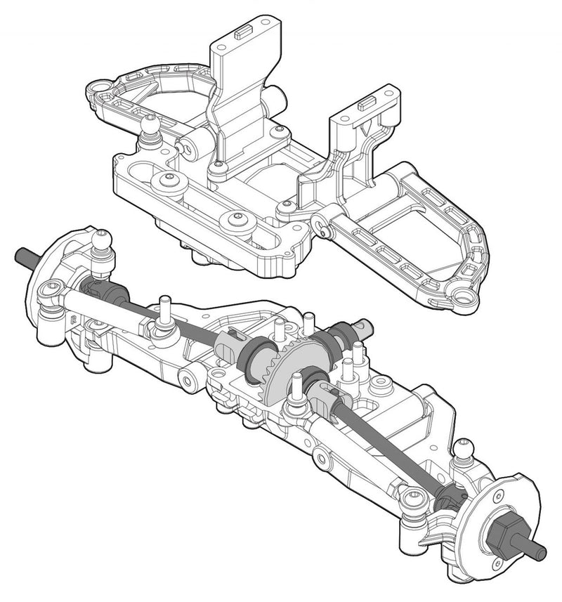 Element RC 42340 IFS2 Independent Front Suspension Conversion Kit
