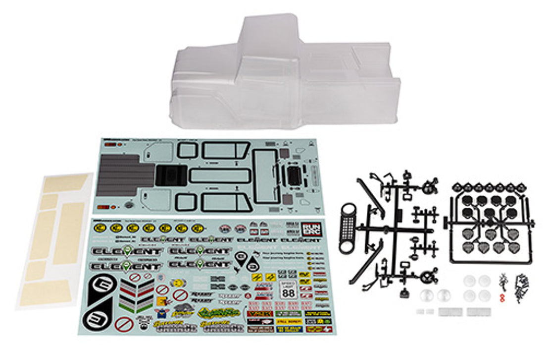 Element RC 42355 Clear Body Set for Enduro Zuul