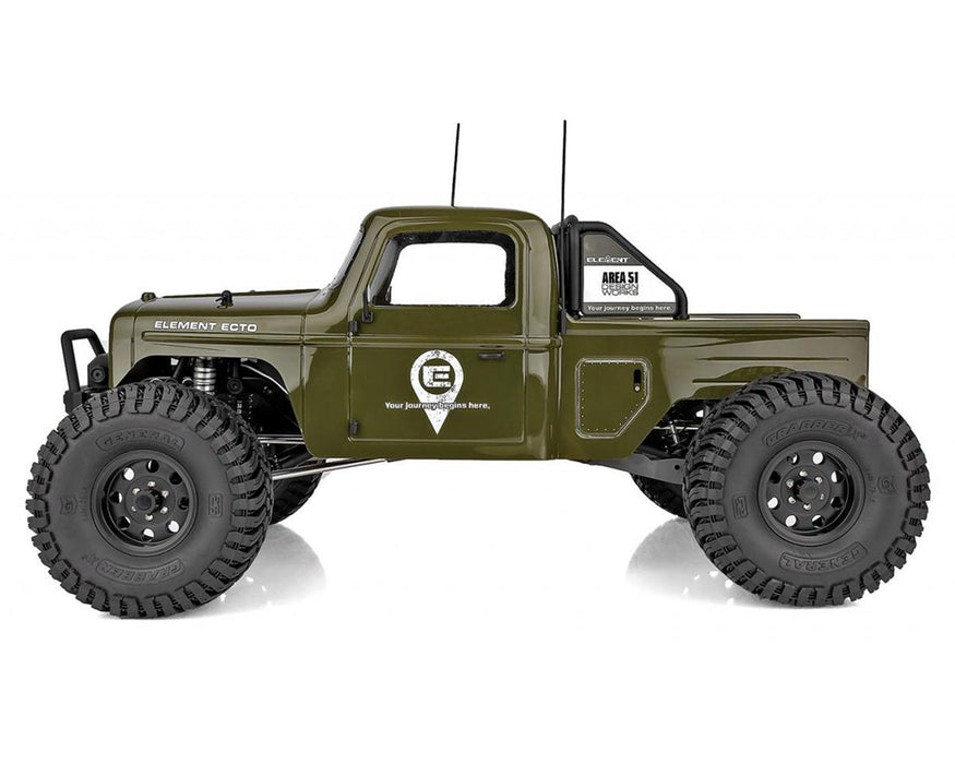 Element RC Enduro Ecto Trail Truck 4x4 RTR 1/10 Rock Crawler Combo (Green)