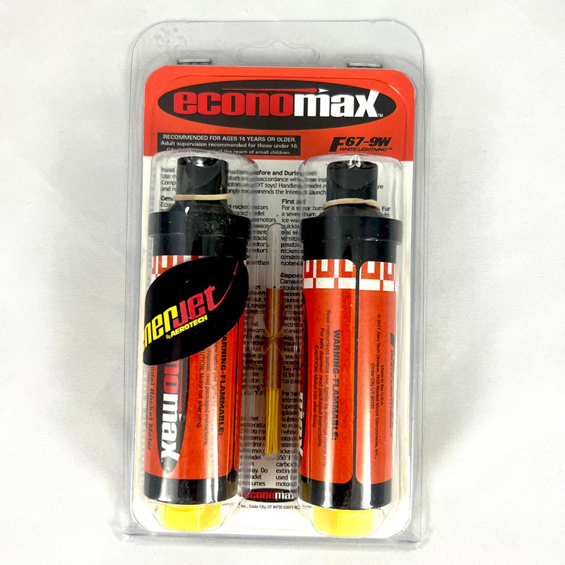 Enerjet Aerotech 66709 F67-9W Mid Power Rocket Motor (2 Pack)
