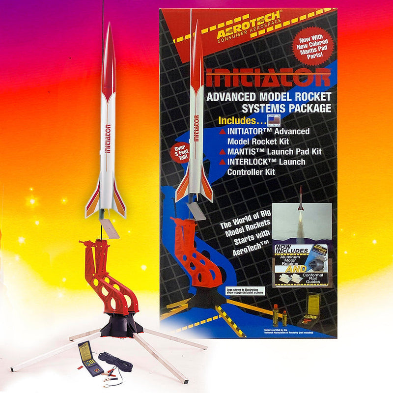 Enerjet Aerotech 89001 INITIATOR™ Mid Power Model Rocket Launch Outfit