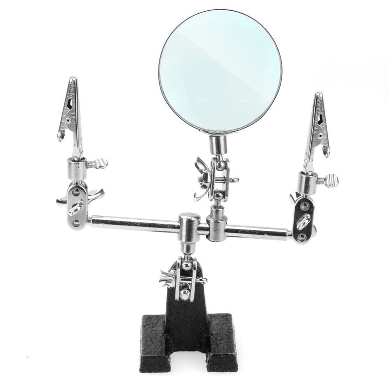 Enkay 4030 Helping Hands Work Station w/ Magnifier 2-1/2" Lens