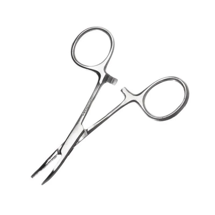 Enkay 4358-C 3 1/2 All Purpose Curved Clamp Hemostat
