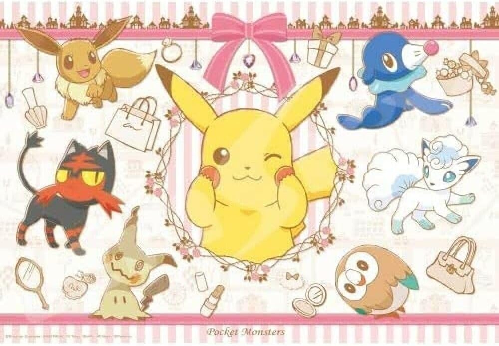 Ensky 108-L02 Pokémon Outing to the City Jigsaw Puzzle (108 Pieces)