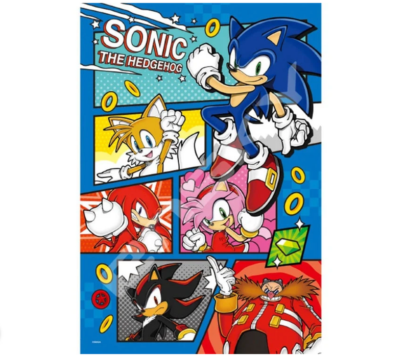 Ensky 300-3028 Sonic The Hedgehog Jigsaw Puzzle (300 Pieces)