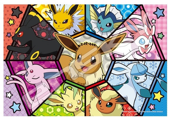 Ensky 300-AC064 Pokémon Eevee Friends Artcrystal Puzzle (300 Pieces)