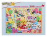 Ensky 500-02 Pokémon Lets Eat Together Celebration Cake Jigsaw Puzzle (500 Pieces)