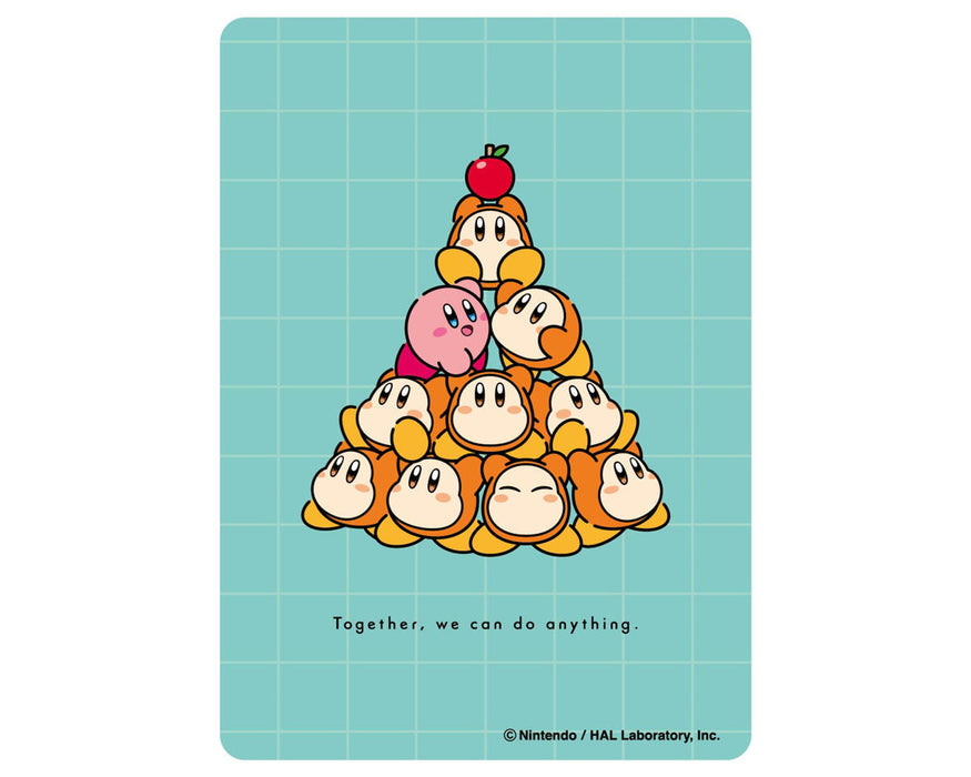 Ensky Kirby Play with Waddle Dee Kirby Combine Our Strength Card Sleeves