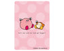 Ensky Kirby Play with Waddle Dee Kirby Let's Eat! Card Sleeves