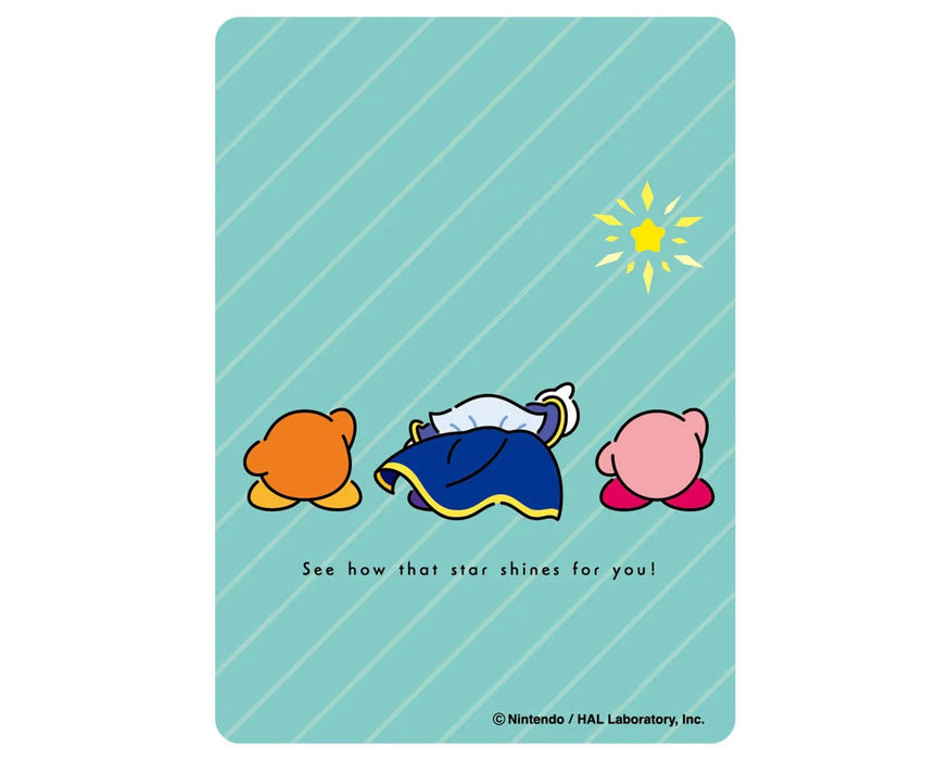 Ensky Kirby Play with Waddle Dee Kirby Number One Card Sleeves