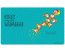Ensky Kirby Play with Waddle Dee Kirby Riding the Warp Star Card Playmat