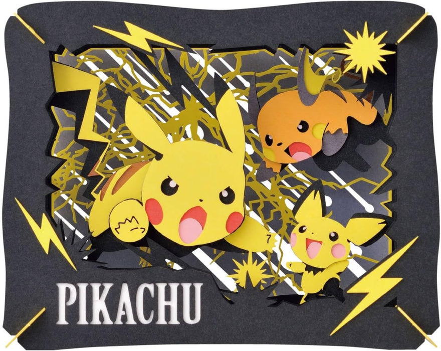 Ensky PK-008 Paper Theater Pokémon Lots of Pikachu
