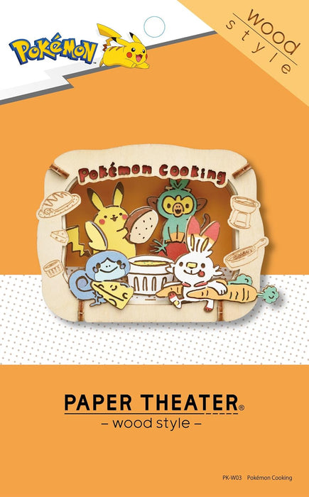 Ensky PK-W03 Paper Theater Pokémon Cooking