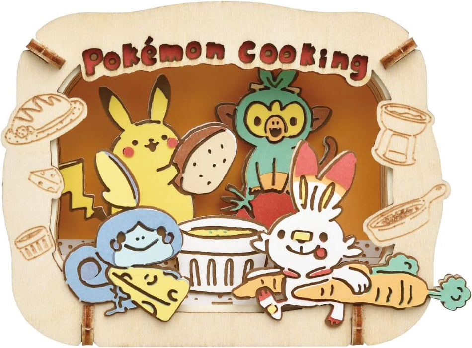 Ensky PK-W03 Paper Theater Pokémon Cooking