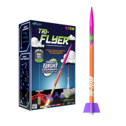 ESTES 0647 Tri-Flyer STEM (Skill Level Beginner) Starter Set with Engines