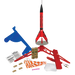 ESTES 5326 Rocket Science (Skill Level Beginner) Starter Set with Engines