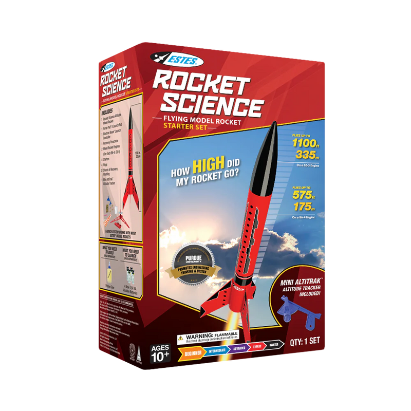 ESTES 5326 Rocket Science (Skill Level Beginner) Starter Set with Engines