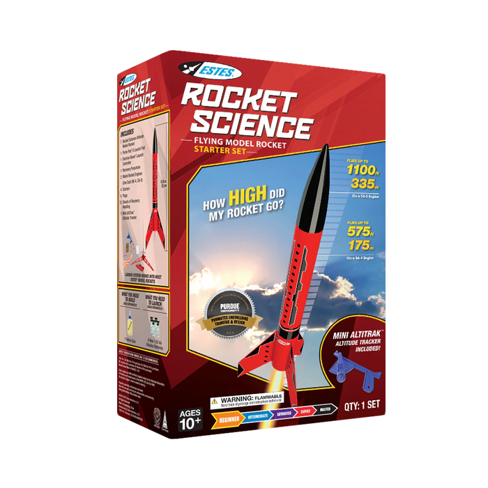 ESTES 5326 Rocket Science (Skill Level Beginner) Starter Set with Engines