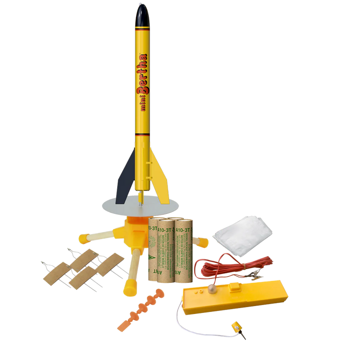 ESTES 5332 Mini Bertha Starter Model Rocket Set with Engines