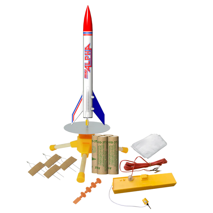 ESTES 5333 Mini Alpha Starter Model Rocket Set with Engines