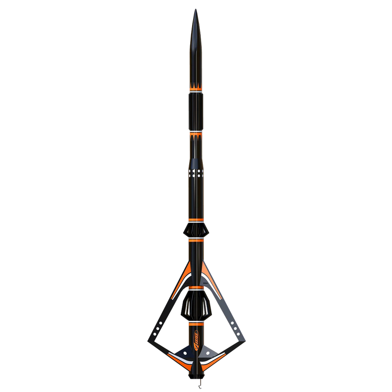 ESTES 7222 Black Star Voyager Model Rocket Kit Skill Level 5