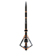 ESTES 7222 Black Star Voyager Model Rocket Kit Skill Level 5
