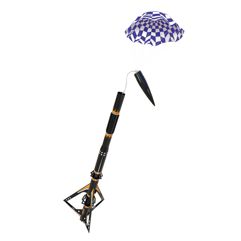 ESTES 7222 Black Star Voyager Model Rocket Kit Skill Level 5