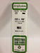 Evergreen Scale Models 177 Strip Styrene .100 x .156 (7 Pack)