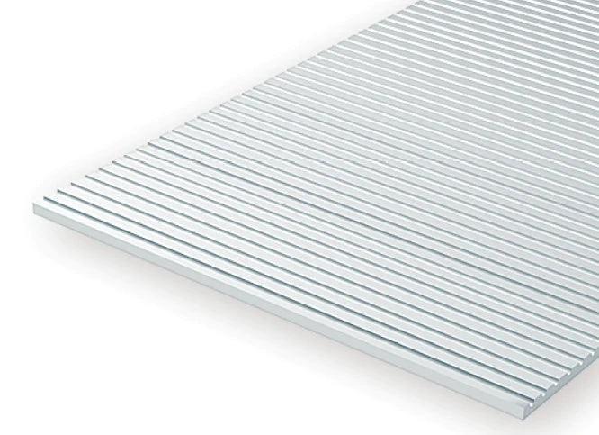 Evergreen Scale Models 2067 O Freight Car Styrene Siding .020"