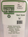 Evergreen Scale Models 2100 Styrene V-Groove .020 x 6 x 12,.100"
