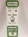 Evergreen Scale Models 241 Half Round Styrene Rod .060" (5 Pack)