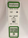 Evergreen Scale Models 242 Half Round Styrene Rod .080" (4 Pack)