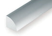 Evergreen Scale Models 249 Quarter Round Styrene Rod .080" (3 Pack)