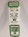 Evergreen Scale Models 259 Rectangle Styrene Tubing .250 x .375 (2 Pack)