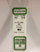 Evergreen Scale Models 282 Styrene H-Column .080" (4 Pack)