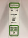 Evergreen Scale Models 283 Styrene H-Column .100" (4 Pack)