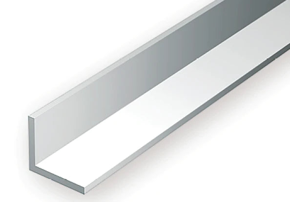 Evergreen Scale Models 296 Styrene Angle 3/16" (3 Pack)