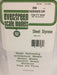 Evergreen Scale Models 3035 S Scale Passenger Car Styrene Siding
