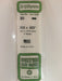 Evergreen Scale Models 384 24" Strip Styrene Pack, .100x.625 (4 Pack)
