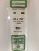 Evergreen Scale Models 385 24" Strip Styrene Pack, .100x.750 (4 Pack)