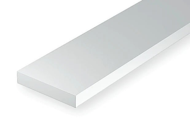 Evergreen Scale Models 389 24" Strip Styrene Pack, .125x.250 (7 Pack)