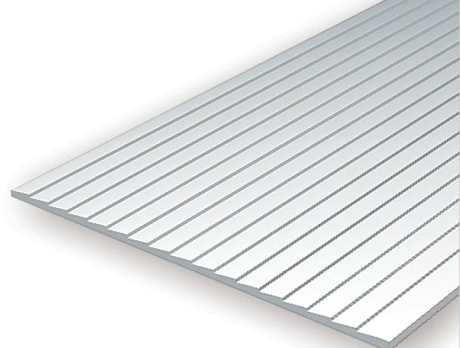 Evergreen Scale Models 4101 Styrene Clapboard .100" Spacing