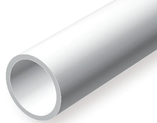 Evergreen Scale Models 425 24" Styrene Tubing, .156" (7 Pack)