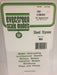 Evergreen Scale Models 4250 Styrene V-Groove .040 x 6 x 12,.250"