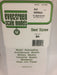 Evergreen Scale Models 4516 Styrene Sidewalk 1/4"