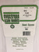 Evergreen Scale Models 9010 White Sheet Styrene .010 x6 x 12 (4 Pack)
