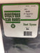 Evergreen Scale Models 9111 Black Styrene Sheets, .01x8x21" (8 Pack)