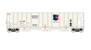 Exactrail Evolution EE1722-3 HO Scale Evans 4780 Covered Hopper Louisiana Midland LOAM 3054