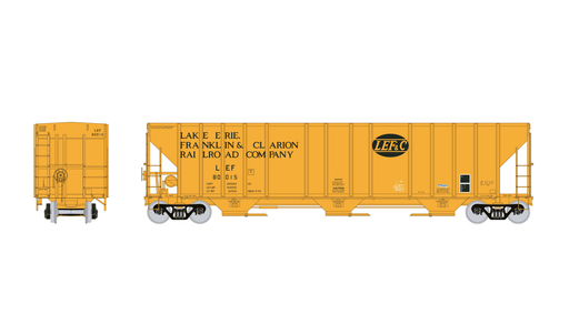 Exactrail Evolution EE1723-2 HO Scale Evans 4780 Covered Hopper LEF&C 80019