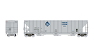 Exactrail Evolution EE1725-2 HO Scale Evans 4780 Covered Hopper ADM/UELX 65015